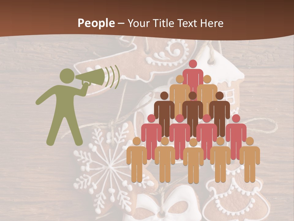 Iced Wood Biscuit PowerPoint Template