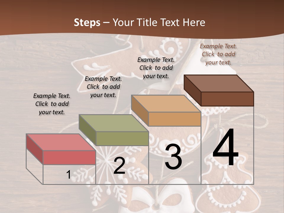 Iced Wood Biscuit PowerPoint Template