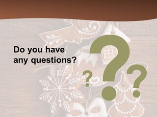 Iced Wood Biscuit PowerPoint Template