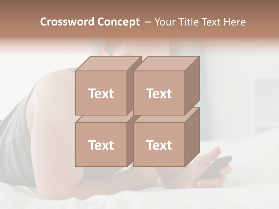 Cellular Attractive Model PowerPoint Template