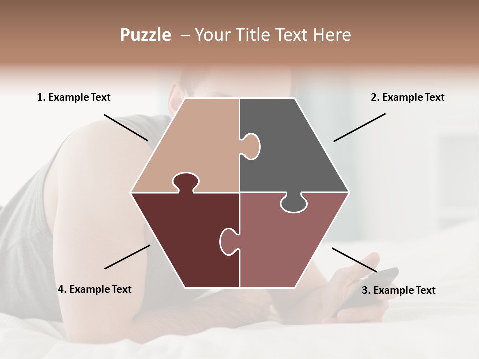 Cellular Attractive Model PowerPoint Template