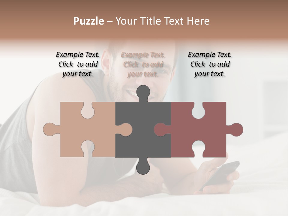 Cellular Attractive Model PowerPoint Template