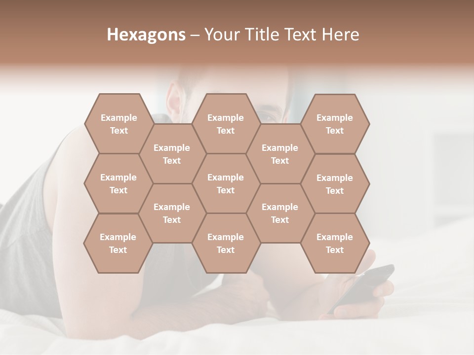 Cellular Attractive Model PowerPoint Template