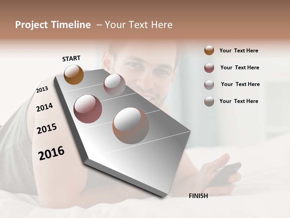 Cellular Attractive Model PowerPoint Template