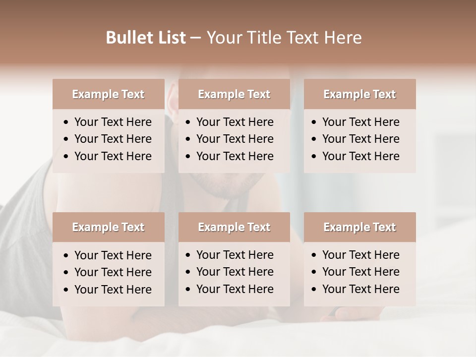 Cellular Attractive Model PowerPoint Template