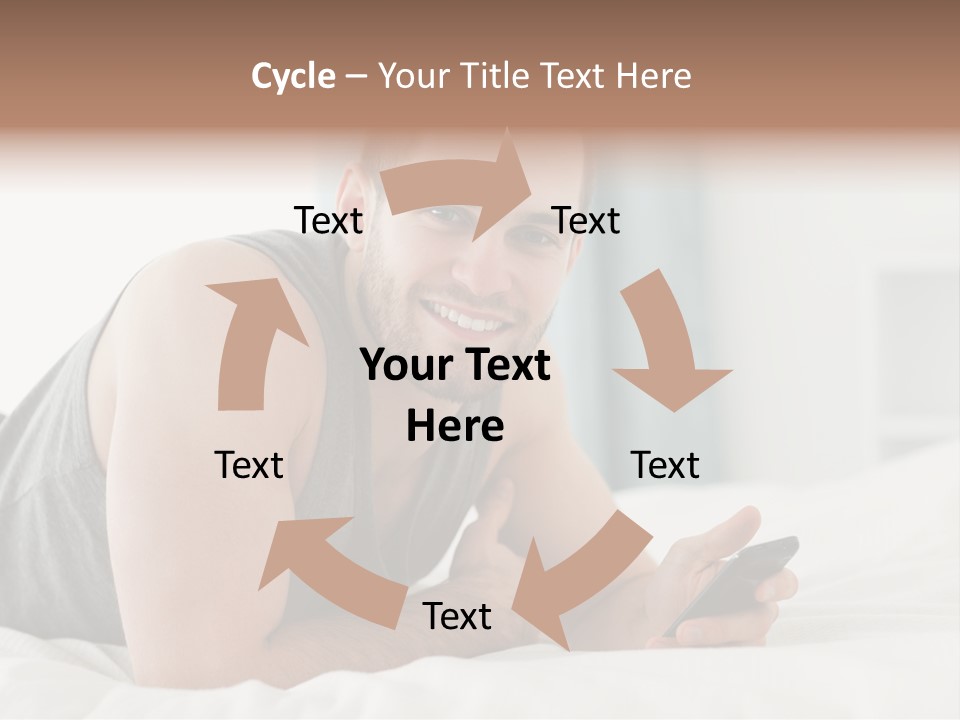 Cellular Attractive Model PowerPoint Template