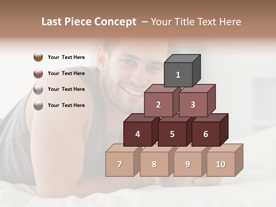Cellular Attractive Model PowerPoint Template