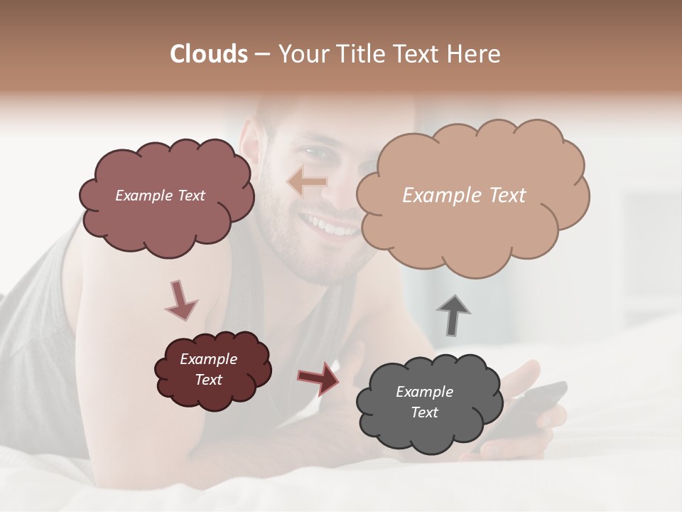 Cellular Attractive Model PowerPoint Template