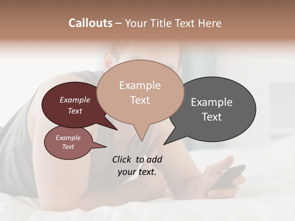 Cellular Attractive Model PowerPoint Template