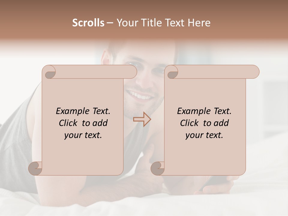 Cellular Attractive Model PowerPoint Template