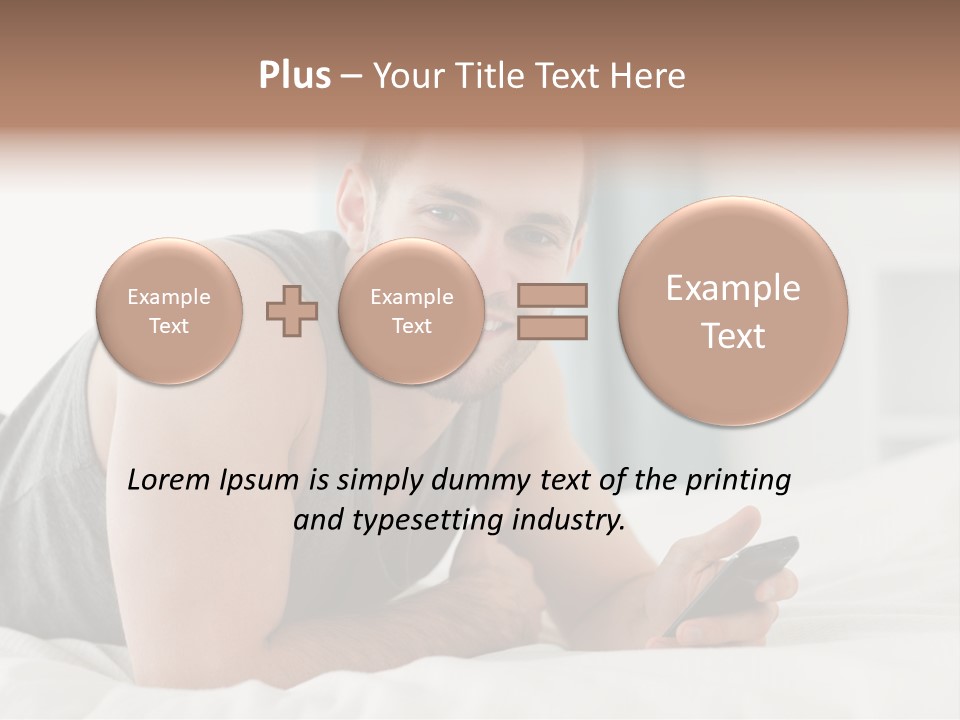 Cellular Attractive Model PowerPoint Template