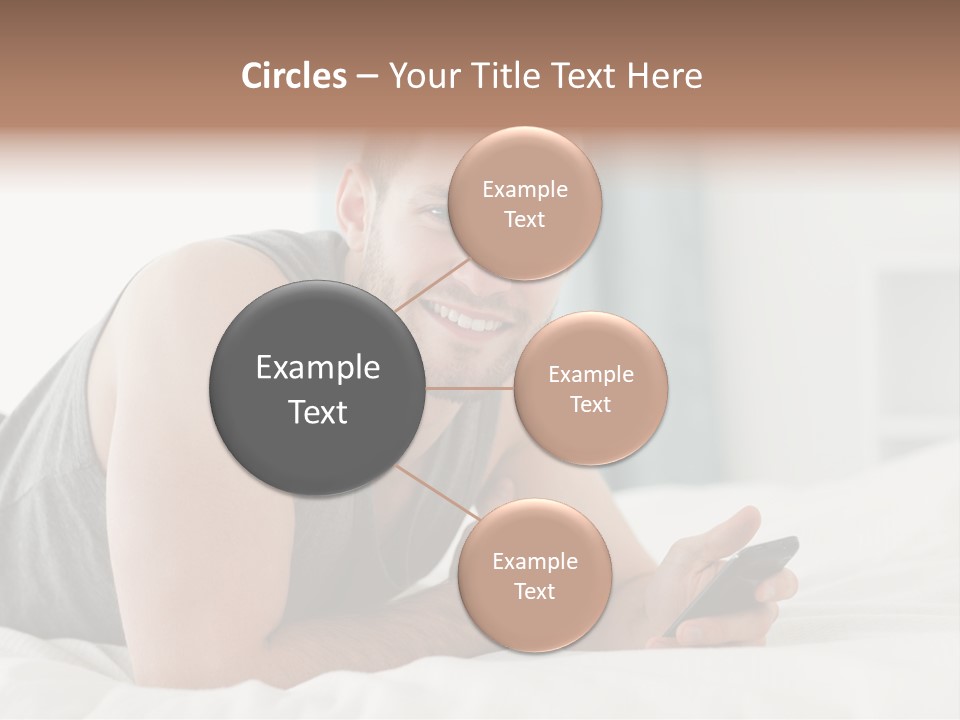 Cellular Attractive Model PowerPoint Template
