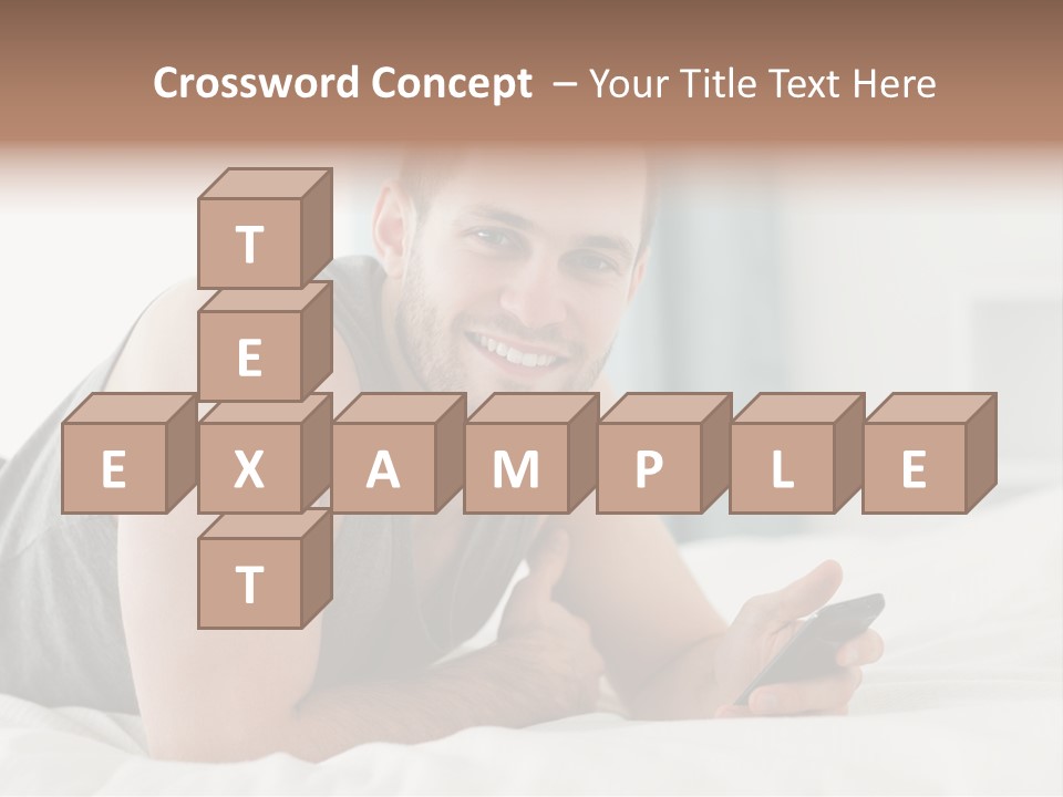 Cellular Attractive Model PowerPoint Template