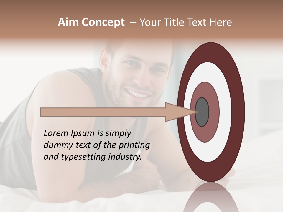Cellular Attractive Model PowerPoint Template