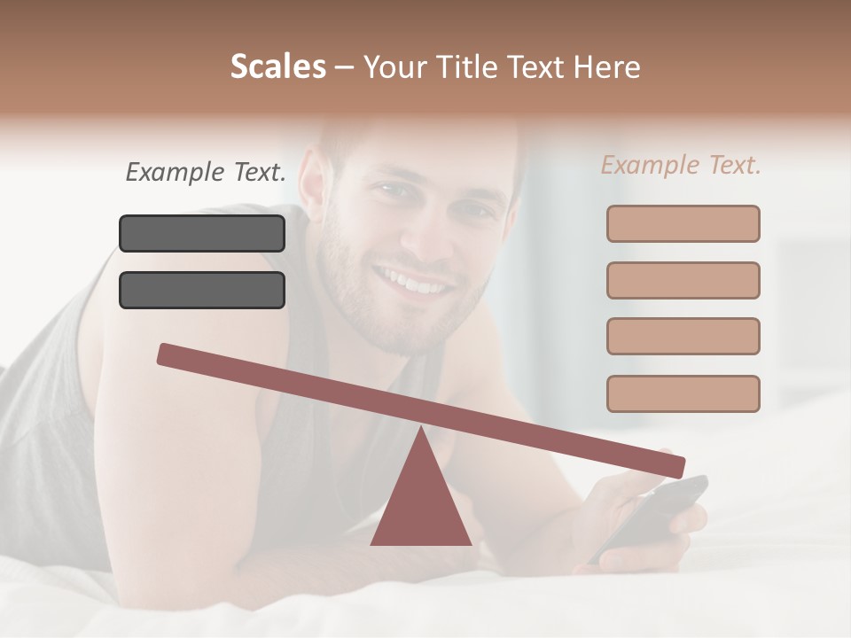 Cellular Attractive Model PowerPoint Template