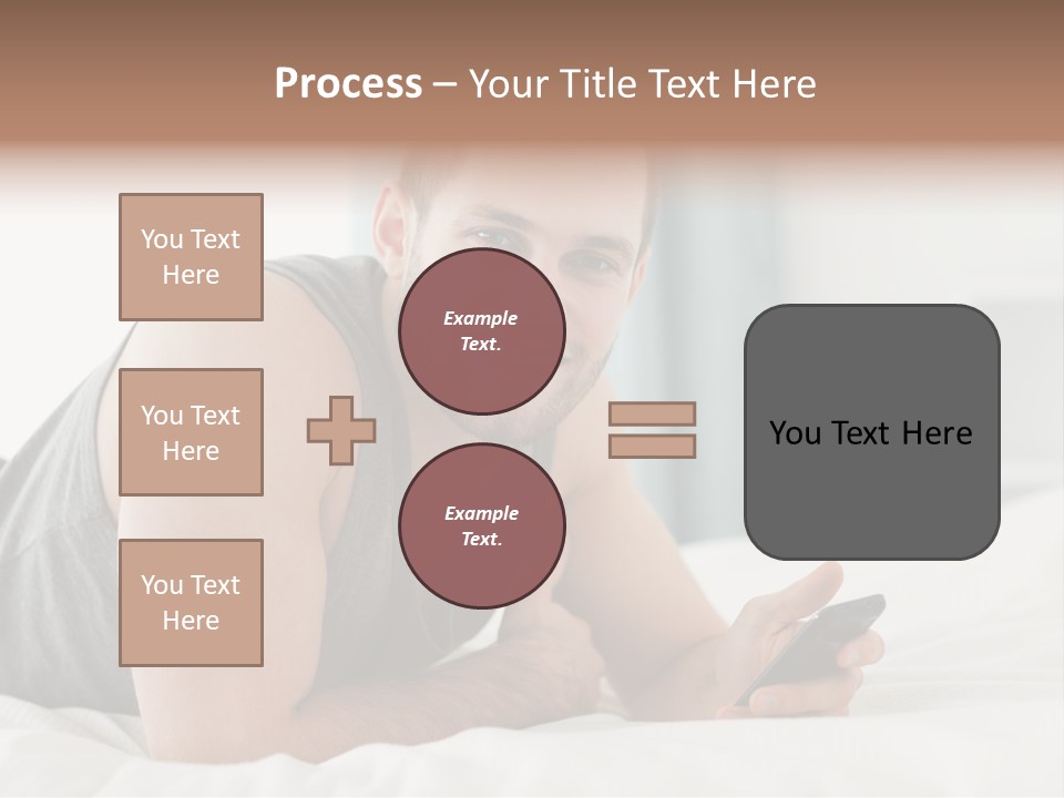 Cellular Attractive Model PowerPoint Template