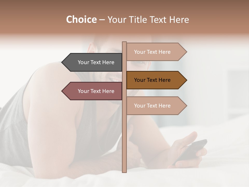 Cellular Attractive Model PowerPoint Template