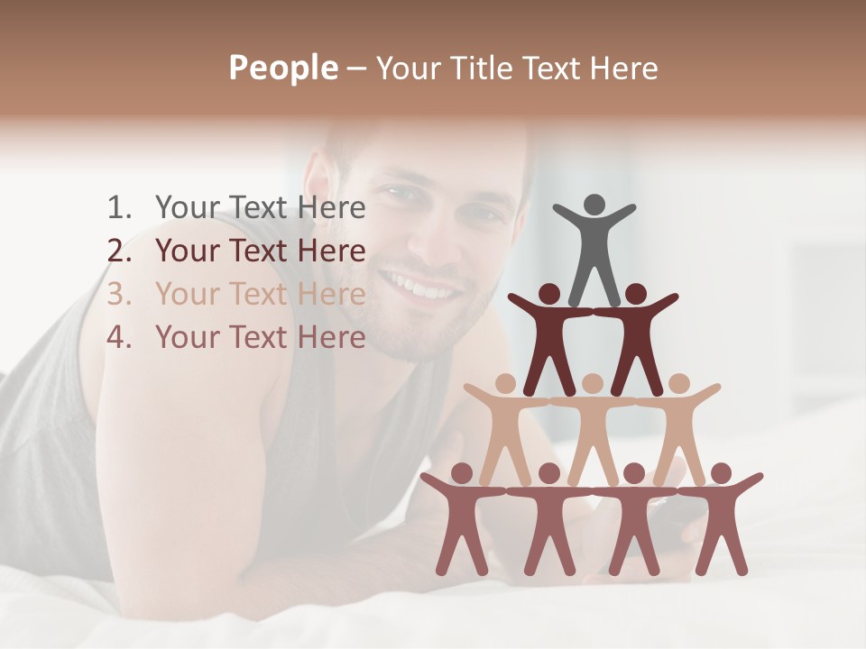 Cellular Attractive Model PowerPoint Template