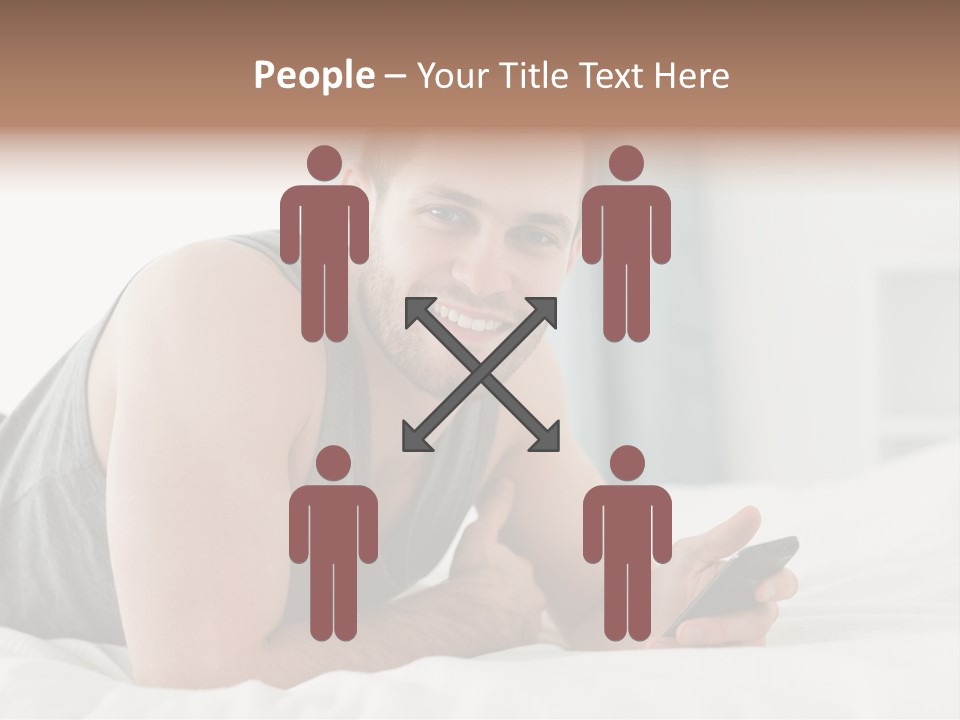 Cellular Attractive Model PowerPoint Template