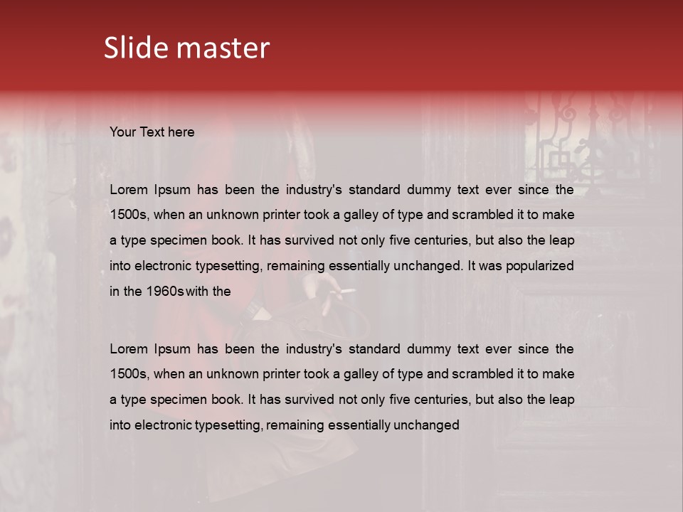 Lifestyle Fall Pretty PowerPoint Template