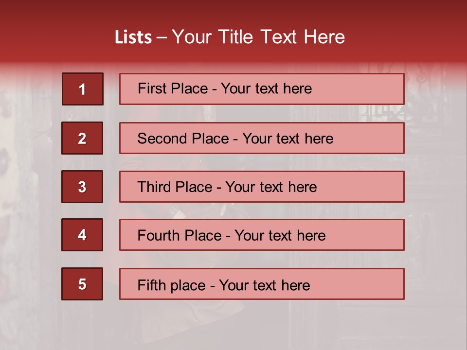 Lifestyle Fall Pretty PowerPoint Template