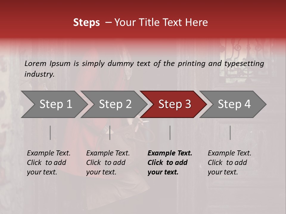 Lifestyle Fall Pretty PowerPoint Template