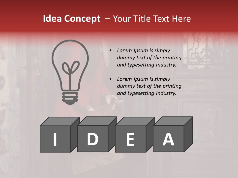 Lifestyle Fall Pretty PowerPoint Template