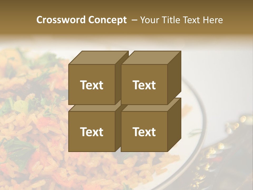 Spicy Gourmet Closeup PowerPoint Template