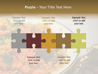 Spicy Gourmet Closeup PowerPoint Template