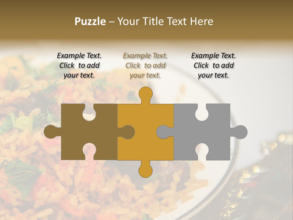 Spicy Gourmet Closeup PowerPoint Template