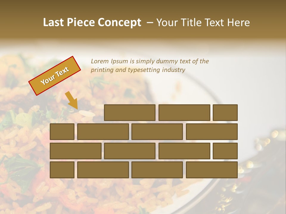 Spicy Gourmet Closeup PowerPoint Template