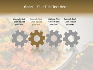 Spicy Gourmet Closeup PowerPoint Template