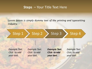 Spicy Gourmet Closeup PowerPoint Template