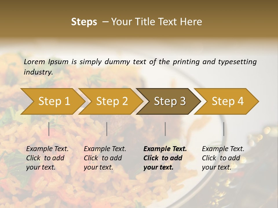 Spicy Gourmet Closeup PowerPoint Template