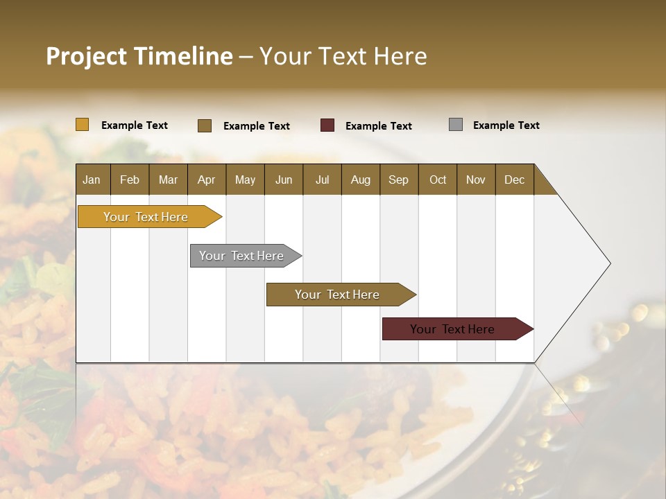 Spicy Gourmet Closeup PowerPoint Template