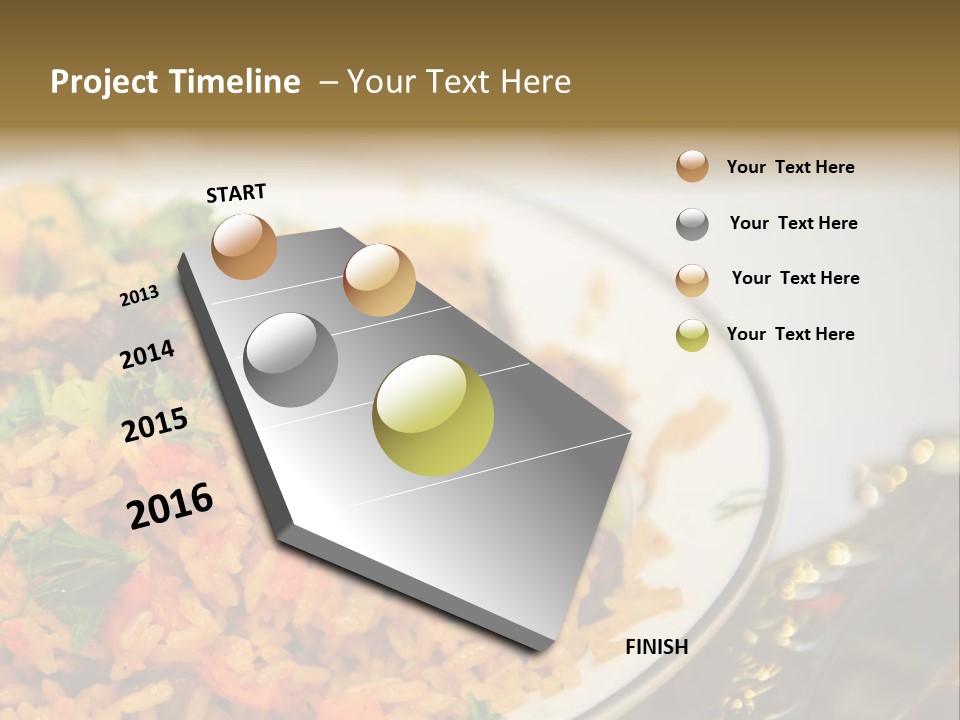 Spicy Gourmet Closeup PowerPoint Template