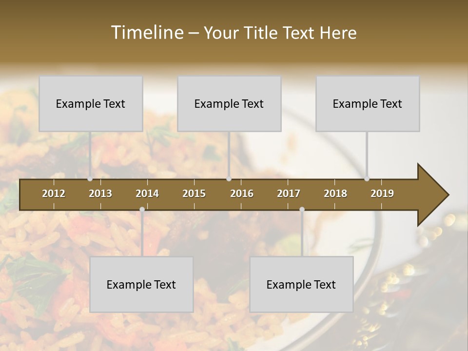 Spicy Gourmet Closeup PowerPoint Template