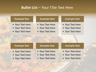 Spicy Gourmet Closeup PowerPoint Template