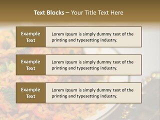 Spicy Gourmet Closeup PowerPoint Template