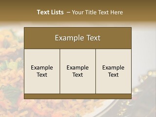 Spicy Gourmet Closeup PowerPoint Template