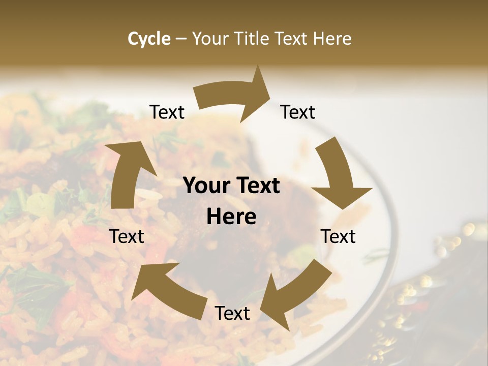 Spicy Gourmet Closeup PowerPoint Template