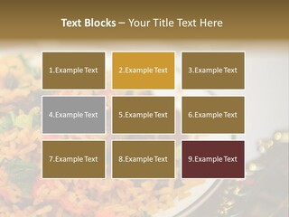Spicy Gourmet Closeup PowerPoint Template