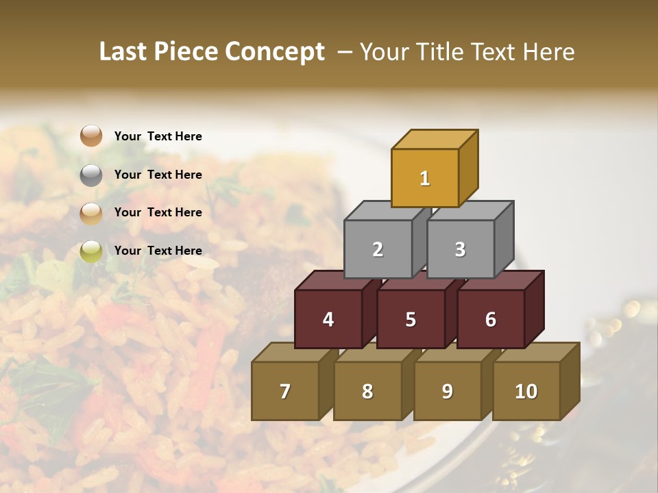 Spicy Gourmet Closeup PowerPoint Template