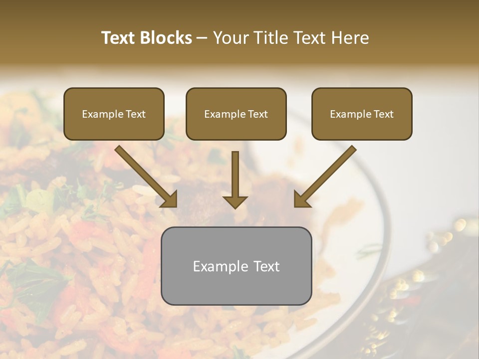 Spicy Gourmet Closeup PowerPoint Template
