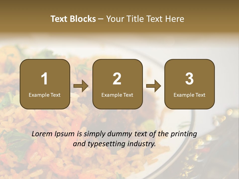 Spicy Gourmet Closeup PowerPoint Template