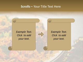 Spicy Gourmet Closeup PowerPoint Template