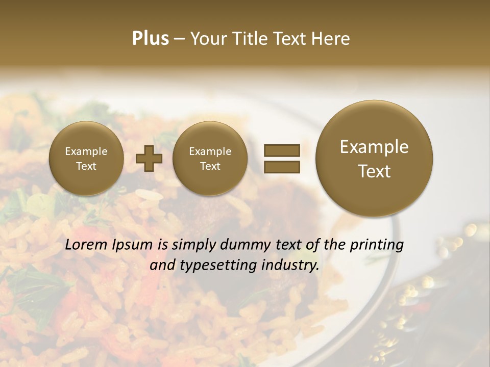 Spicy Gourmet Closeup PowerPoint Template