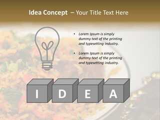 Spicy Gourmet Closeup PowerPoint Template
