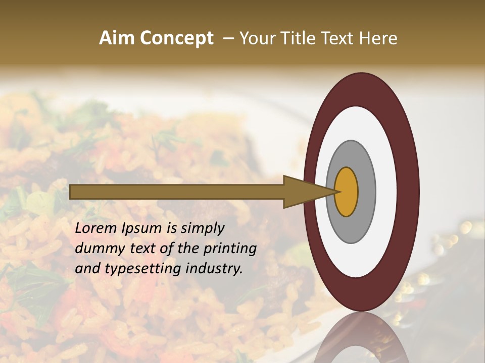 Spicy Gourmet Closeup PowerPoint Template