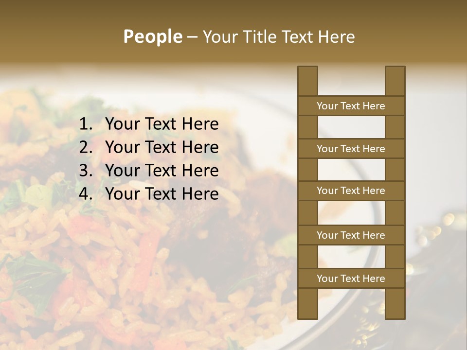 Spicy Gourmet Closeup PowerPoint Template